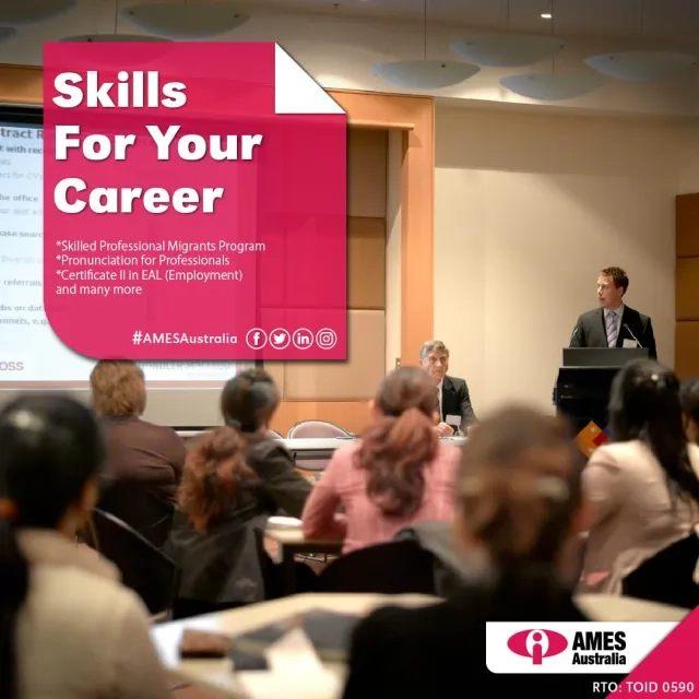 Skills for your career- groupd of people in lecture room